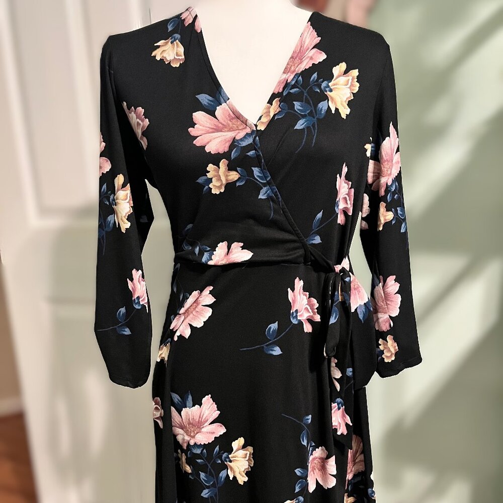 APT 9 Floral Print Dress, Size M